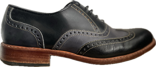 Zapatos Oxford De Vestir Hombre Oggi. Picado 100% Cuero