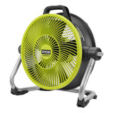 Ryobi Ventilador De Cañón De Aire Híbrido Inalámbrico One 18