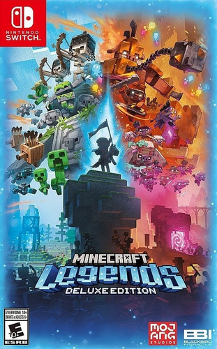 Minecraft Legends Deluxe Edition Nuevo Switch Físico Vdgmrs