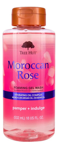 Jabón En Gel Espumoso Para Ducha Morroccan Rose Tree Hut