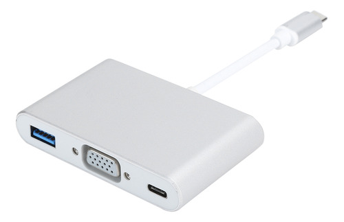 Adaptador Multipuerto Usb 3.1 Tipo C A Vga, Convertidor De A