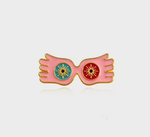 Broche Pin Lentes Luna Lovegood