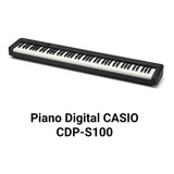 Piano Digital Casio Cdp-s100 Con 88 Teclas Incluye Banco