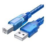 Cable Usb A B Macho 1.5m Impresora Escaner Multifuncional