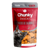 Alimento Húmedo Gato Delicat Pouche Trozos Salmón 80g X5und