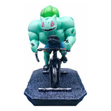 Figura Bulbasur Pokémon Musculoso