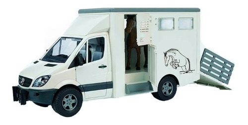 Camioneta Mercedes Benz Sprinter Con Caballo Bruder 2533