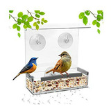 Comedero Para Aves - Comedero Para Pájaros De Ventana Con Fu