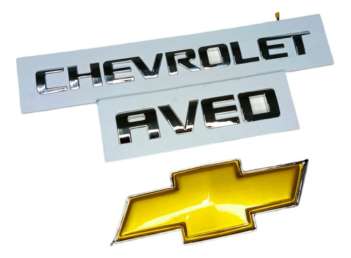 Emblemas Traseros Chevrolet Aveo