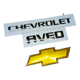 Emblemas Traseros Chevrolet Aveo