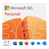 Microsoft 365 Personal 1 Usuário 12 Meses Envio Digital