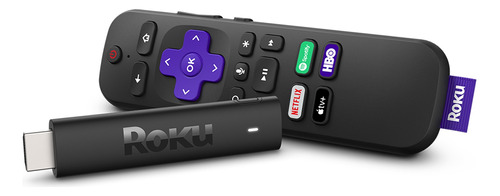 Roku Streaming Stick 4k 3820 De Voz 4k Negro Con 1gb