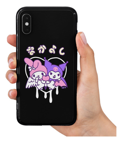 Funda Para iPhone En Todos Los Modelos Kuromi My Melody