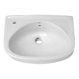 Lavatorio Porcelana Susp Fijaciones 1 Orificio Izq Roca Ibis Color Blanco