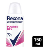 Antitranspirante Em Aerossol Rexona Powder Dry 150 Ml