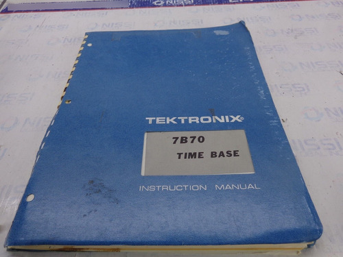 Tektronix 7b70 Time Base Uuv