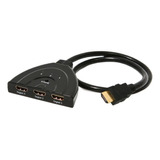  Switch Hdmi 4k 3 Entrada X 1 Saida Com Rabicho 50cm