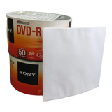Dvd Sony -r 16x X 100 Unidades + 100 Sobres De Papel Oferta