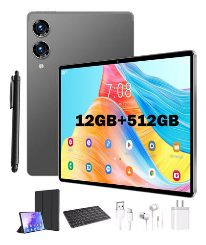 Tablet 12gb Ram+512gb Rom Android 12 Wifi 5g 8 Núcleos