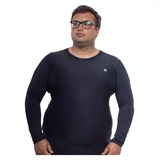 Camisa Plus Size Uv Manga Longa Proteção Solar Térmica