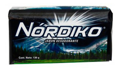 Jabón En Barra Nordiko Desodorante Antibacterial 130g