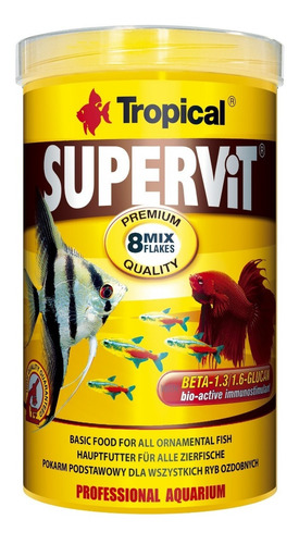 Alimento Para Peces Tropicales Supervit 200gr | Premium