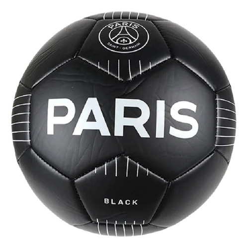 Balon Futbol P.s.g Pelota Futbol Licencia Oficial Psg Black