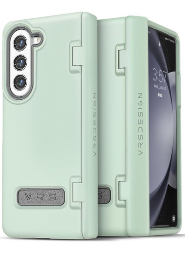 Funda Para Samsung Galaxy Z Fold 5g Verde Marino Vrs Design