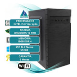 Computador I5 Multipc 6ª Geração 16gb Ssd 512 Wifi Win10 Pro