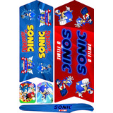 Adesivo Sonic O Filme Para Bicicleta Infantil 12/16/20/24