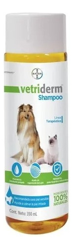 Vetriderm Shampoo 350 Ml Hidratación Profunda Piel Sensible