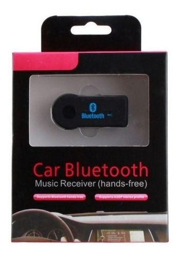 Bluetooth Receptor Auxiliar 3.5 Microfono Stereo Carro Bml