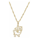 Amor Eterno - Dije Perrito Pug Oro 14k + Cadena Regalo