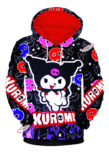 Sudadera Conejita Kuromi Hello Kitty Melody Juguete Chamarra