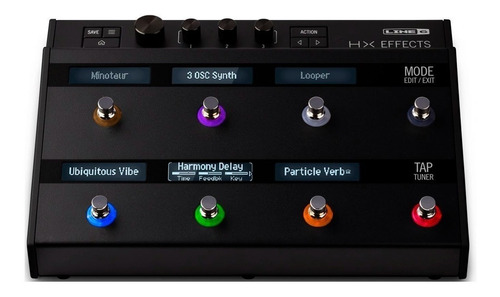 Pedal De Efeito Line 6 Hx Effects  Preto