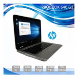 Hp Probook 640 G2, 14 , Core I5, 16gb Ram, 1tb Hdd, W10p, Cg