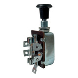 Interruptor Llave De 2 Puntos Tirar Universal C/ Fusible