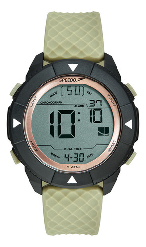 Relógio Speedo Masculino Digital Preto/bege 15090g0evnv2