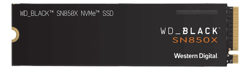 Ssd Interno Western Digital Black Sn850x Nvme 2tb 