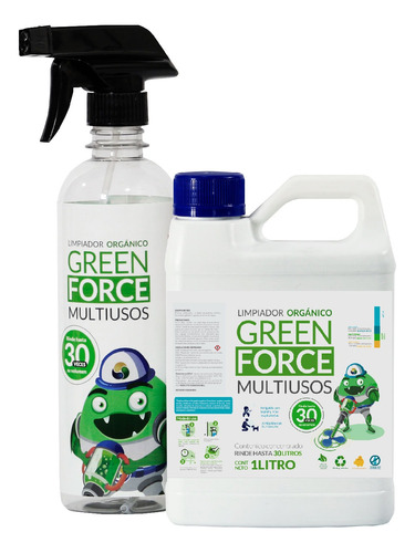 Green Force - Limpiador Eco - - L a $57834