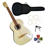 Guitarra Acustica Paracho Michoacan Paquete 