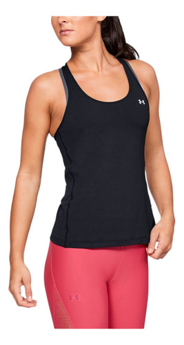 Playera Tank Under Armour Heat Gear  Black