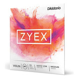 Cuerdas De Violín D'addario Zyex, 1/2 Escala, Tensión Media