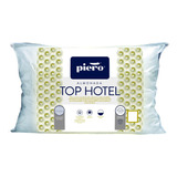 Almohada Piero Top Hotel 70x50 Fibra Siliconada Lanzamiento Color Blanco