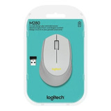 Mouse Optico Wireless M280 Cinza Logitech