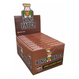 Caja De Papelillos Orgánicos King 20 Librillos + Boquillas