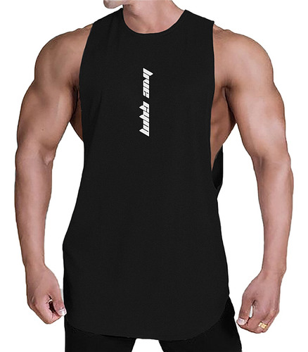 Playera Tank Sin Mangas Hombre Gym Top