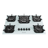 Cooktop Mueller 5 Bocas Tripla Chama Branco G5