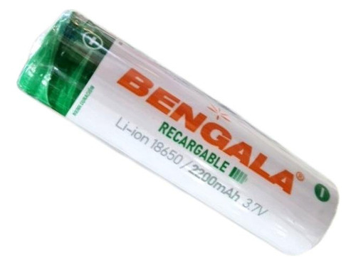 Bateria 18650 3.7v 2200mah Bengala Pila Recargable