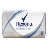 Jabón En Barra Rexona Sensible Fresh Energizante 125 g